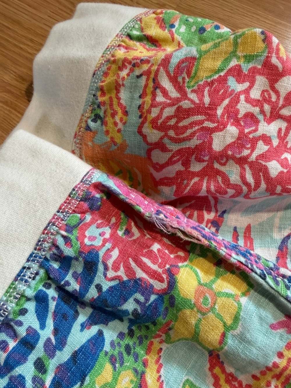 Lilly Pulitzer The Beach Pant Linen Size XL - Picture 6 of 7
